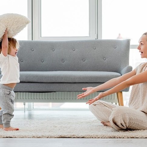 toddler games – mother playing with son toddler games - mother playing with son