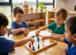Preschool children develop strategic thinking skills through board games at Sunshine Coast early learning centre