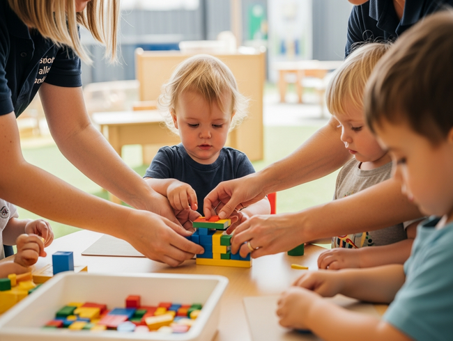 Executive Function in Early Childhood: Why Authentic Play is Your Toddler's Superpower - educator supported play and learning